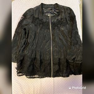 Cute Frilly Black Lace jacket